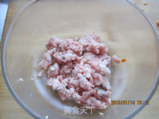 蒜香肉沫红烧粉丝的做法步骤：2