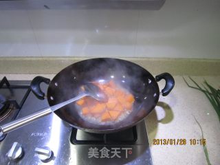 蒜香老南瓜的做法步骤：4