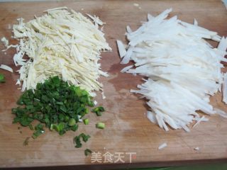 萝卜丝馅饼的做法步骤：4