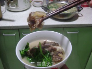 香香的腊排汤锅的做法步骤：8