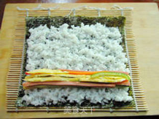 【步步高寿司卷】--- 2012年夜饭第二道菜（主食）的做法步骤：10