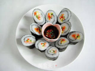 【步步高寿司卷】--- 2012年夜饭第二道菜（主食）的做法步骤：14