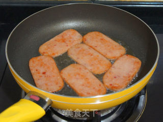 【香煎午餐肉】的做法步骤：5