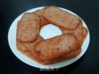 【香煎午餐肉】的做法步骤：6