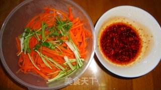 胡萝卜拌粉条的做法步骤：8