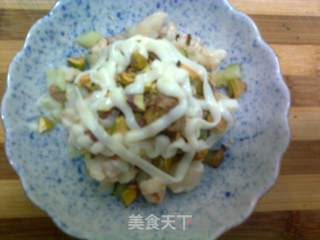 开心果鲜虾沙拉盏的做法步骤：7