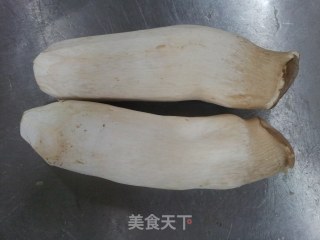 杏鲍菇炒肉丝的做法步骤：1