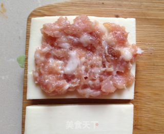 金银满屋---锅塌豆腐盒的做法步骤：9