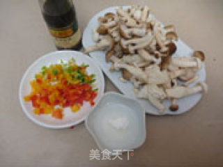 素炒双菌的做法步骤：2