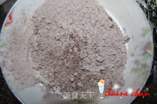 给自己的生日礼物——布朗尼可可蛋糕的做法步骤：4