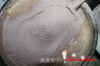 给自己的生日礼物——布朗尼可可蛋糕的做法步骤：5