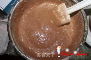 给自己的生日礼物——布朗尼可可蛋糕的做法步骤：6
