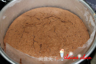 给自己的生日礼物——布朗尼可可蛋糕的做法步骤：7