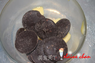 给自己的生日礼物——布朗尼可可蛋糕的做法步骤：9