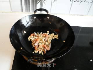菌香北极虾焗饭的做法步骤：6