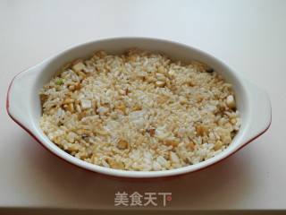 菌香北极虾焗饭的做法步骤：9