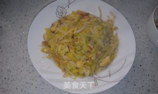 韭黄炒蛋的做法步骤：5