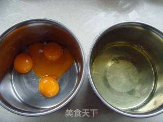热带风情---百香果戚风蛋糕的做法步骤：1