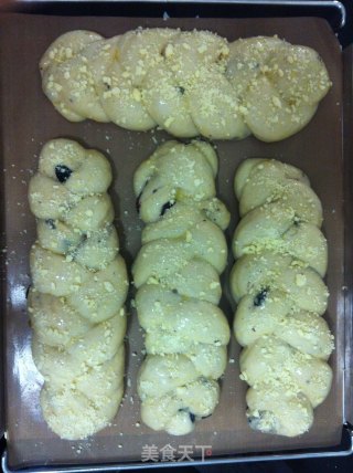 奶酥黑提辫子包（液种）的做法步骤：7
