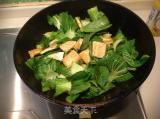 青菜豆腐的做法步骤：8