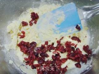 蔓越莓奶酥的做法步骤：7