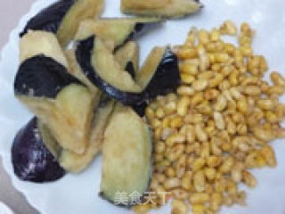 黄豆焖紫茄的做法步骤：6