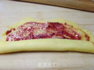 蓝莓果酱卷心酥的做法步骤：11
