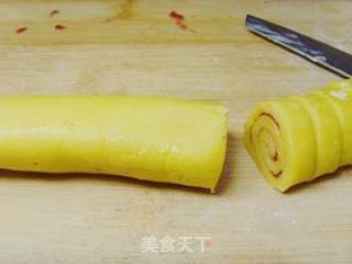 蓝莓果酱卷心酥的做法步骤：13
