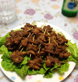 牙签肉的做法步骤：6