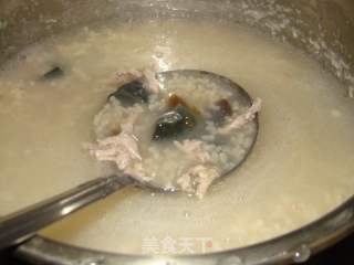 皮蛋瘦肉粥的做法步骤：5