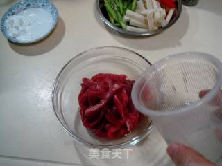 美味儿小炒“干炒牛肉条”的做法步骤：2