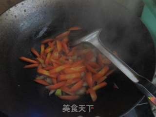 胡萝卜炒干豆腐的做法步骤：6