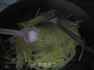 韭菜炒土豆丝的做法步骤：6
