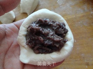 豆馅馒头的做法步骤：8