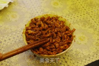 京酱肉丝的做法步骤：20