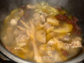 一鸡两吃——土豆炖鸡块的做法步骤：4