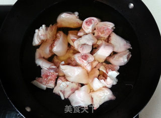 猪蹄黄豆冻的做法步骤：1