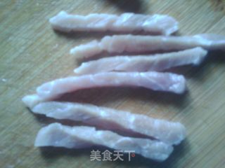 双泡炒肉丝的做法步骤：1