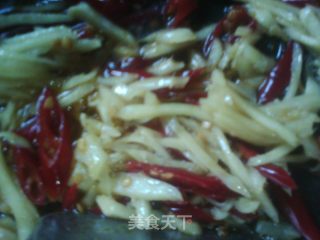 双泡炒肉丝的做法步骤：5