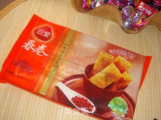 方便年菜——炸春卷的做法步骤：1