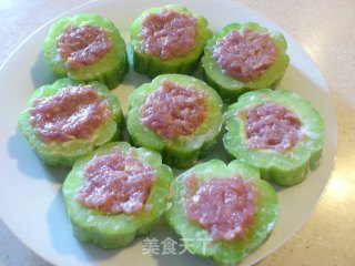苦中作乐—酿苦瓜的做法步骤：4