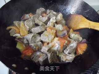 西红柿牛腩 - 过节宴客菜的做法步骤：7