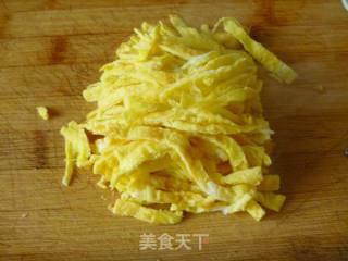 【双椒蛋丝】零技巧打造的快手小炒的做法步骤：6