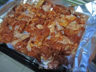 腰鼓鸡肉串的做法步骤：4