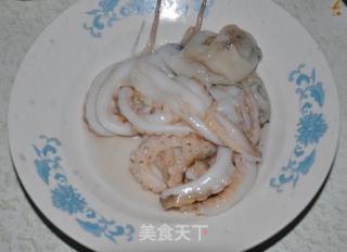 海鲜酱豆皮包的做法步骤：4