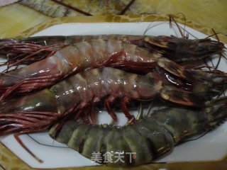 盐水大虾的做法步骤：1