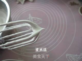千叶纹戚风蛋糕的做法步骤：7