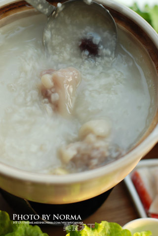猪蹄黄豆粥底火锅的做法步骤：4