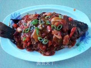 番茄烧鱼的做法步骤：10