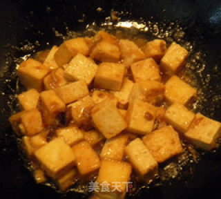 虾酱烩豆腐的做法步骤：8